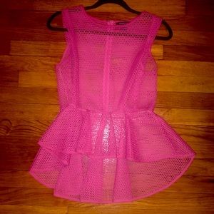 Garcia sleeveless mesh top